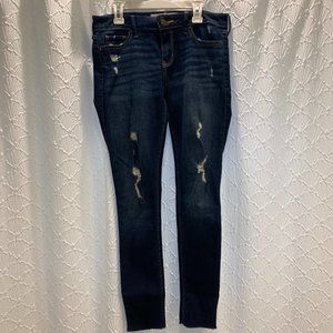 Holliser Low Rise  Super Skinny Jeans